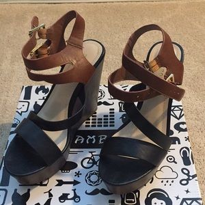 Black & Brown Sandals